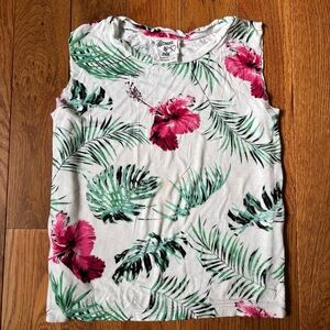 Flowers by Zoe Hawaiian Print Tank